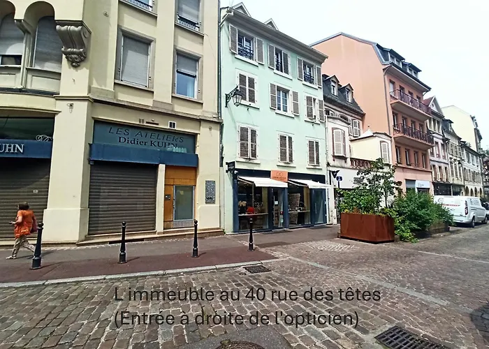 - Centre Historique - Salle D'eau Et Wc Prives * Colmar